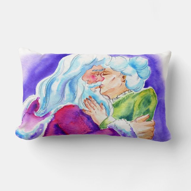 Almofada Lombar Kissin' Clauses (Frente)