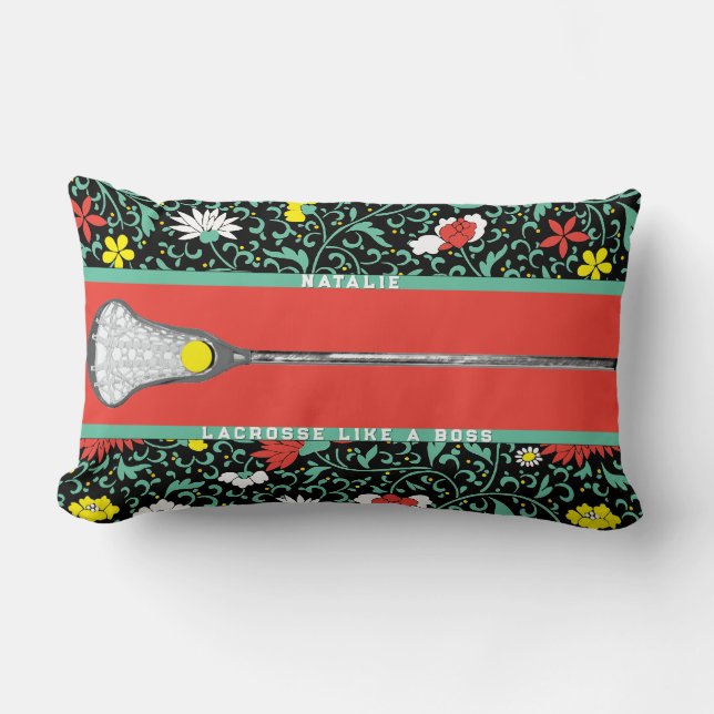 Almofada Lombar Lacrosse Personalizada Oferece Travesseiro lombar (Frente)