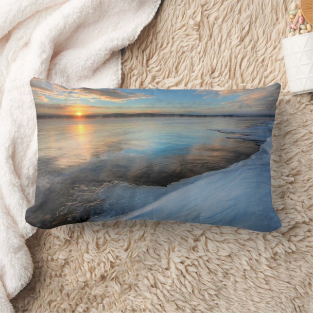 Almofada Lombar Lago Teslin Após Uma Tempestade De Limpeza, Yukon (Cobertor)