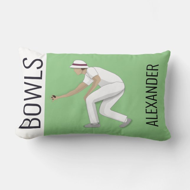 Almofada Lombar Lawn Bowls (Frente)