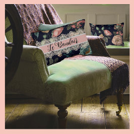 Almofada Lombar Le Boudoir Vintage Lace e Tecido