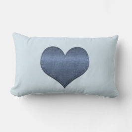 Almofada Lombar Legal aparência de Denim