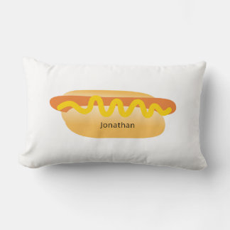 Almofada Lombar Legal Cachorro Quente Branco Novidade Nome Persona