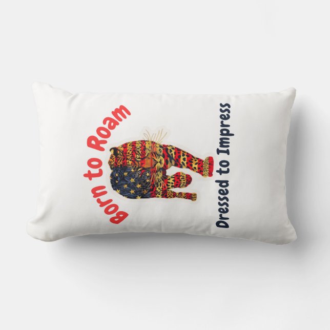 Almofada Lombar Leopardo (Frente)