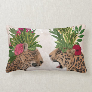 Almofada Lombar Leopardos Hot House Um par