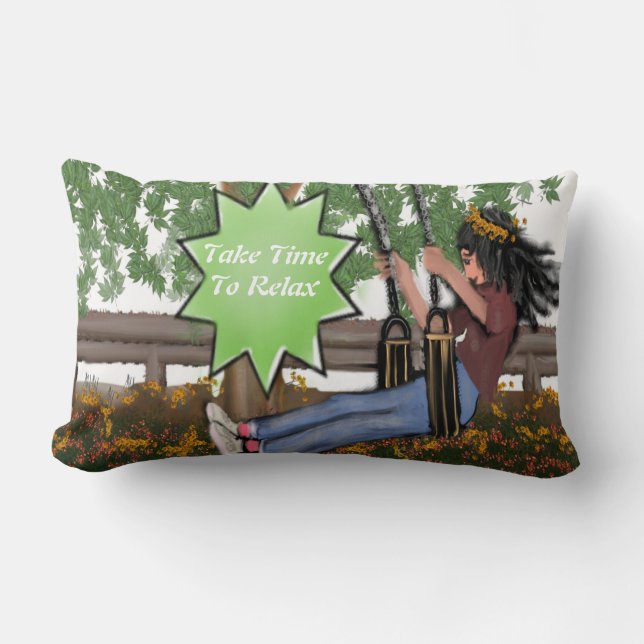 Almofada Lombar Leve tempo para relaxar o Travesseiro lombar que é (Frente)