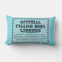 Almofada Lombar Licença Inglesa Horn