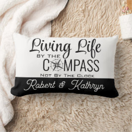Almofada Lombar "Life By the Compass" Personalizado