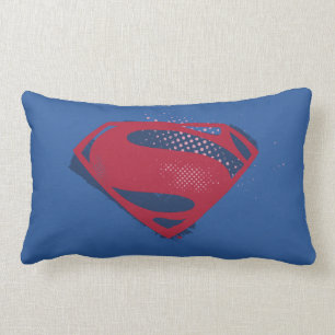 Almofada Lombar Liga da Justiça Símbolo Superman Pincel e Meio