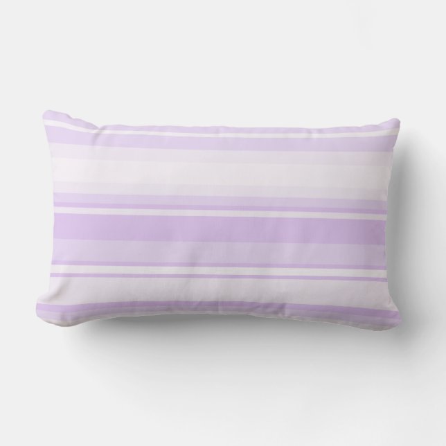 Almofada Lombar Lilac stripes (Frente)