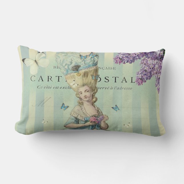 Almofada Lombar Lilas au printempérie (Frente)