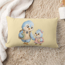 Lindo Pequeno Travesseiro Decorativo Irmão Passari