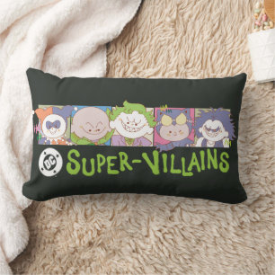 Almofada Lombar Linha de Desenhos Animados dos Super-Vilões da DC