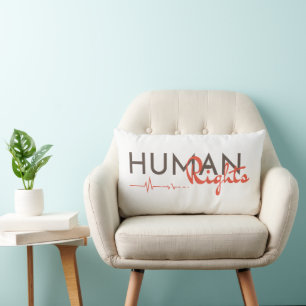 Almofada Lombar Linha de vida dos direitos humanos