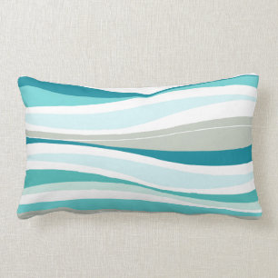 Almofada Lombar Linhas Curvy desenhista do aqua
