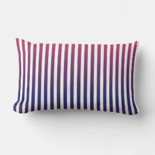 Almofada Lombar Listras com Efeito Ombre Roxo