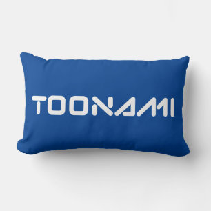 Almofada Lombar Logotipo de fonte digital Toonami