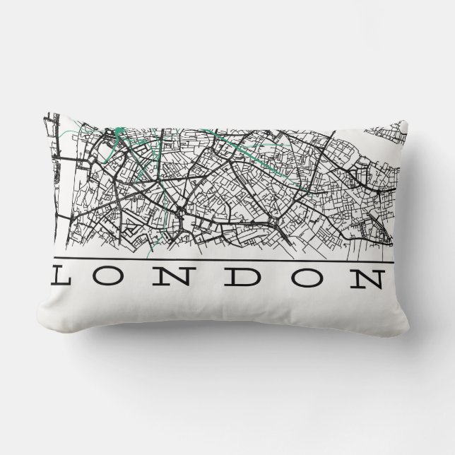 Almofada Lombar London Pillow Design (Frente)