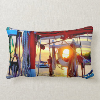 Almofada Lombar Lopez Island Sailing and Sunset Travesseiro decora