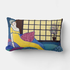 Almofada Lombar Lounging em seus travesseiros