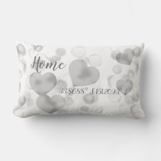 Almofada Lombar Love Hearts and Home Coordination Sydney (Frente)