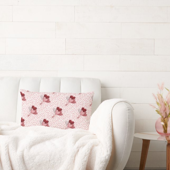 Almofada Lombar Love Vibes Throw Pillow (Sofá)