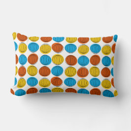 Almofada Lombar Lumbar azul-do-globo