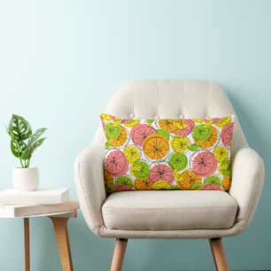 Almofada Lombar Lumbar do travesseiro decorativo Citrus