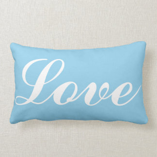 Almofada Lombar Lumber Cushion - Love (Azul Claro)