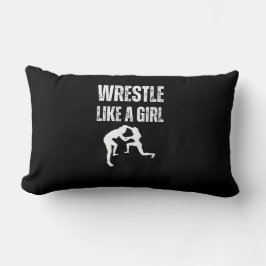 Almofada Lombar Lutar Como Uma Rapariga, Lutar Como Uma Rapariga