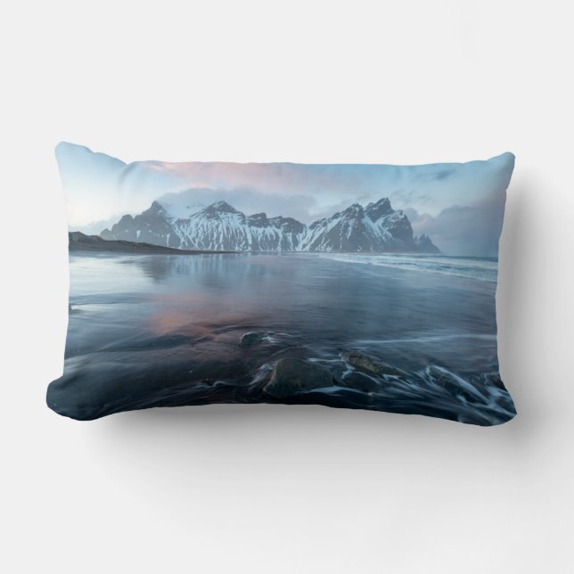 Almofada Lombar Luz incrível na Islândia | Stokksnes, Vestrahorn (Frente)