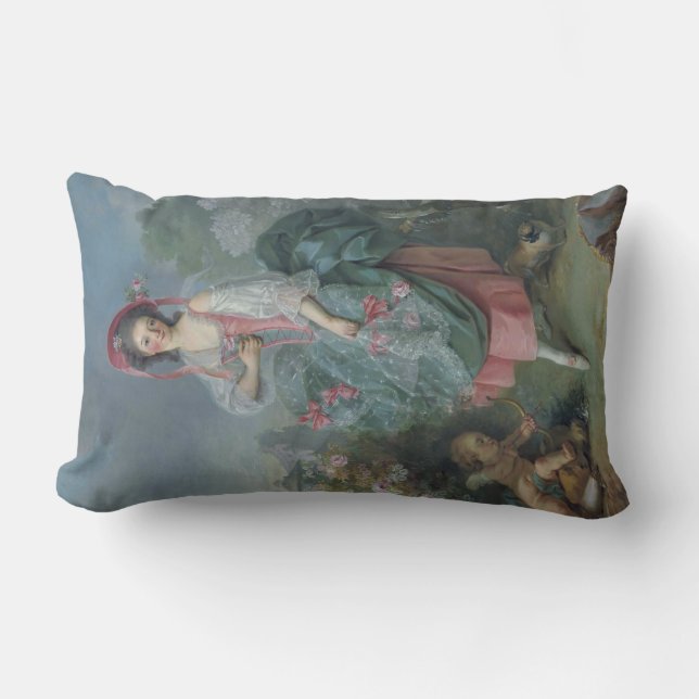 Almofada Lombar Mademoiselle Guimard (por Jacques-Louis David) (Frente)