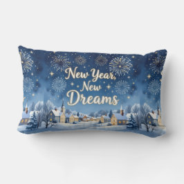 Almofada Lombar Magical Santa Night Throw Pillow