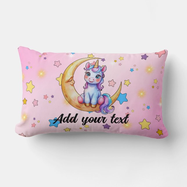Almofada Lombar Magical Unicorn Lumbar Pillow (Frente)