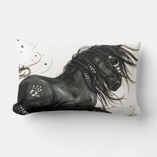 Almofada Lombar Majestic Horse by Bihrle Pillow (Frente)