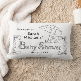 Almofada Lombar Mamães de Chá de fraldas de Artsy