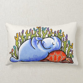Almofada Lombar ManateSea Turtle Slumber Party Beach Sand