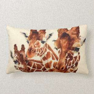 Almofada Lombar Manchado - girafas