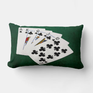 Almofada Lombar Mãos-Poker - Royal Flush - Acessórios para Pistas