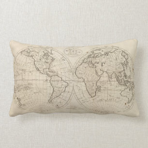 Almofada Lombar Mapa do mundo 2
