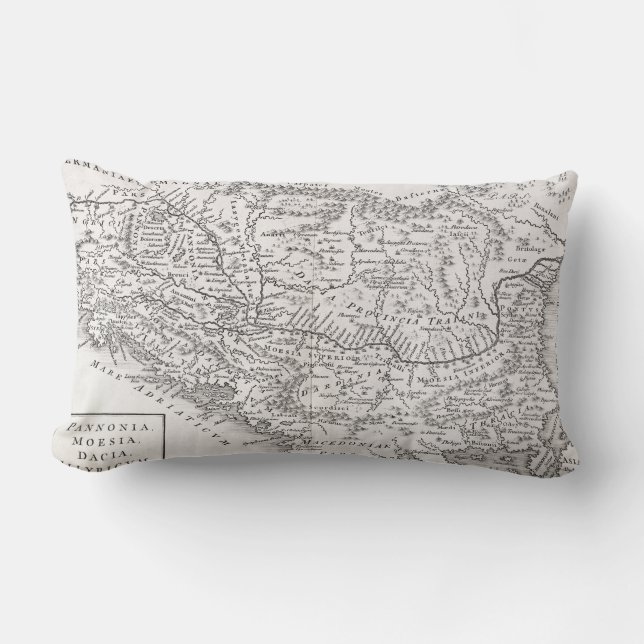 ALMOFADA LOMBAR MAPA: PANNONIA (Frente)