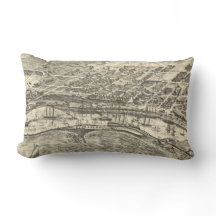 Mapa pictórico do vintage de San Pedro (1902)