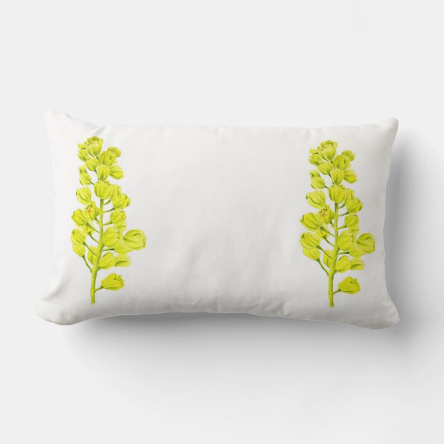 Almofada Lombar 'Mapeamentos de Feliz' em um Travesseiro lombar (I (Frente)