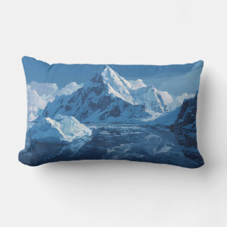 Almofada Lombar Mar frio com montanha