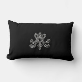 Almofada Lombar Marie Antoinette – Monogramm – Monogram initials