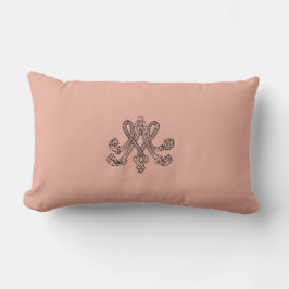 Almofada Lombar Marie Antoinette – Monogramm – Monogram initials