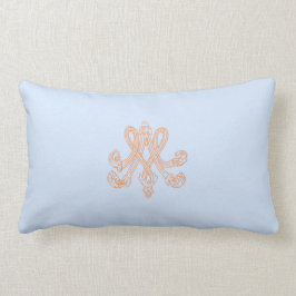 Almofada Lombar Marie Antoinette – Monogramm – Monogram initials