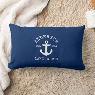 Almofada Lombar Marinho Anchor Azul