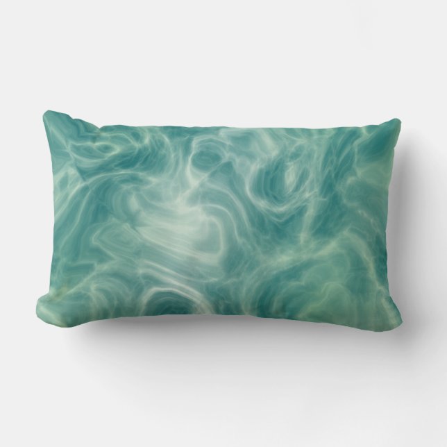 Almofada Lombar mármore verde (Frente)