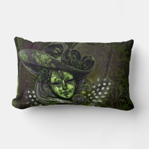 Almofada Lombar Máscara de Carnaval - Travesseiros decorativos de 